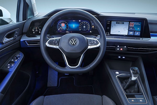 Intérieur Volkswagen Golf 8