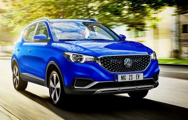 Meilleures voitures électriques d'occasion - MG ZS EV