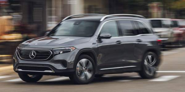 Le SUV sept places Mercedes EQB a une autonomie de 420 km