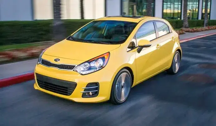 La Kia Rio est la voiture la plus fiable